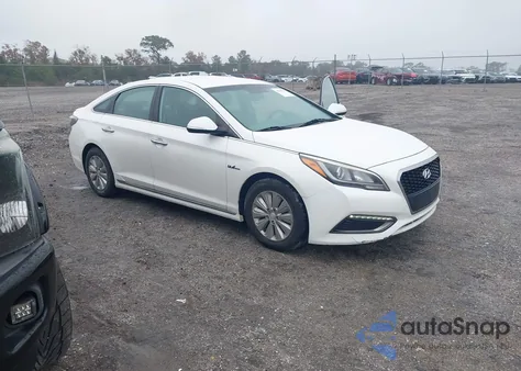 2016 Hyundai Sonata Hybrid Se из США, поврежденный, VIN KMHE24L16GA014030
